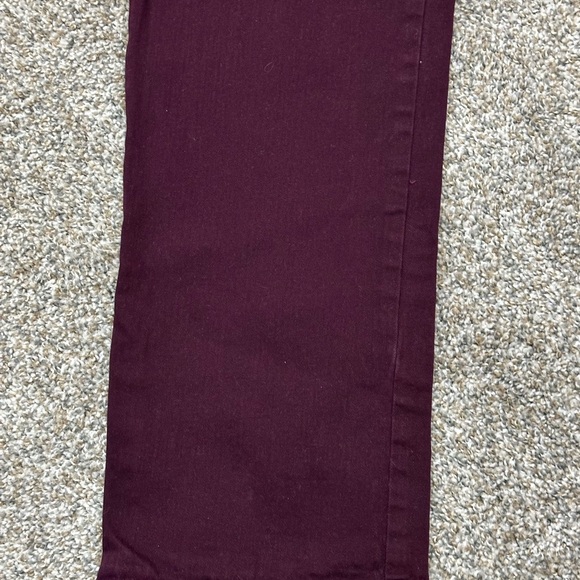 Gloria Vanderbilt 16 XL 1X Jeans Denim Wine Stretch Slimming Rail Straight - Picture 8 of 11